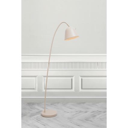 Nordlux - Lattialamppu FLEUR 1xE27/15W/230V beige