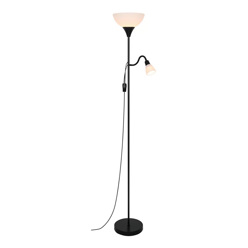 Nordlux - Lattialamppu LAURIA 1xE27/40W/230V + 1xE14/15W