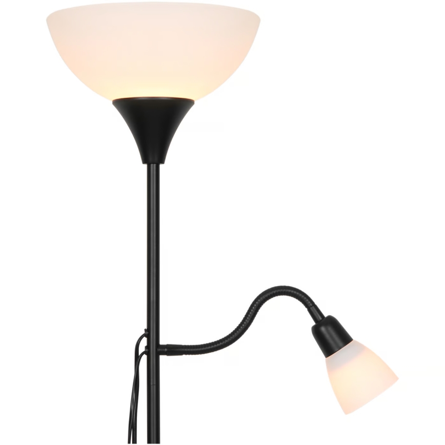Nordlux - Lattialamppu LAURIA 1xE27/40W/230V + 1xE14/15W