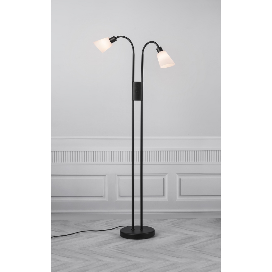Nordlux - Lattialamppu MOLLI 2xE14/25W/230V