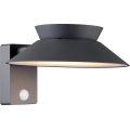 Nordlux - LED-aurinkokäyttöinen seinävalaisin anturilla JUSTINA LED/5W/3,7V IP44 1800 mAh