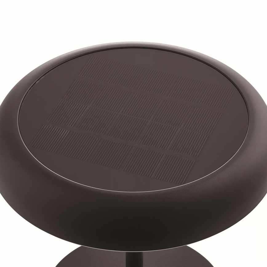 Nordlux - LED aurinkovalaisin ELMER LED/2W/3,7V IP44 musta