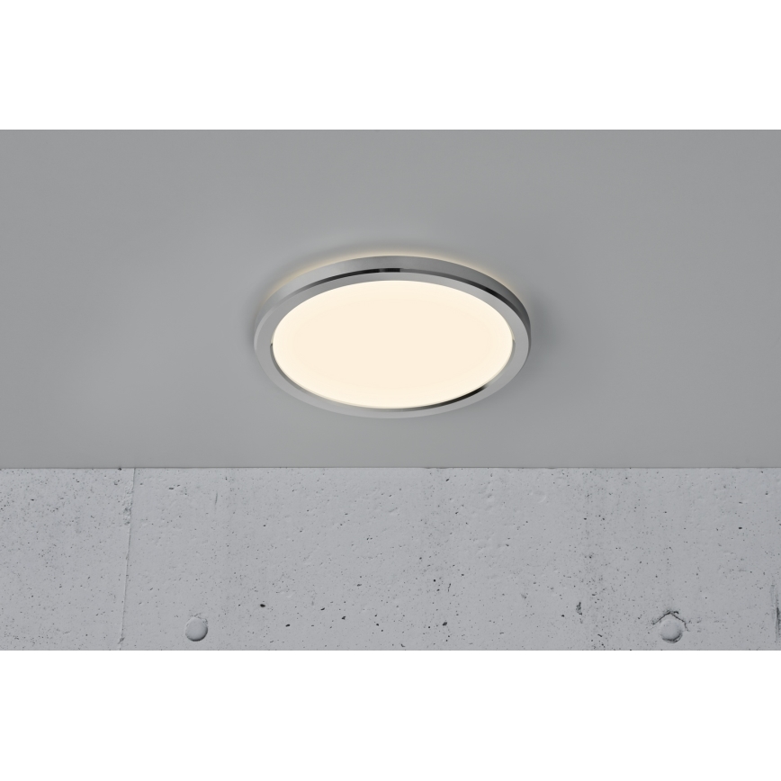 Nordlux - OJA LED-himmennettävä kylpyhuoneen kattovalaisin 14,5W/230V 3000/4000K IP54 halkaisija 30 cm