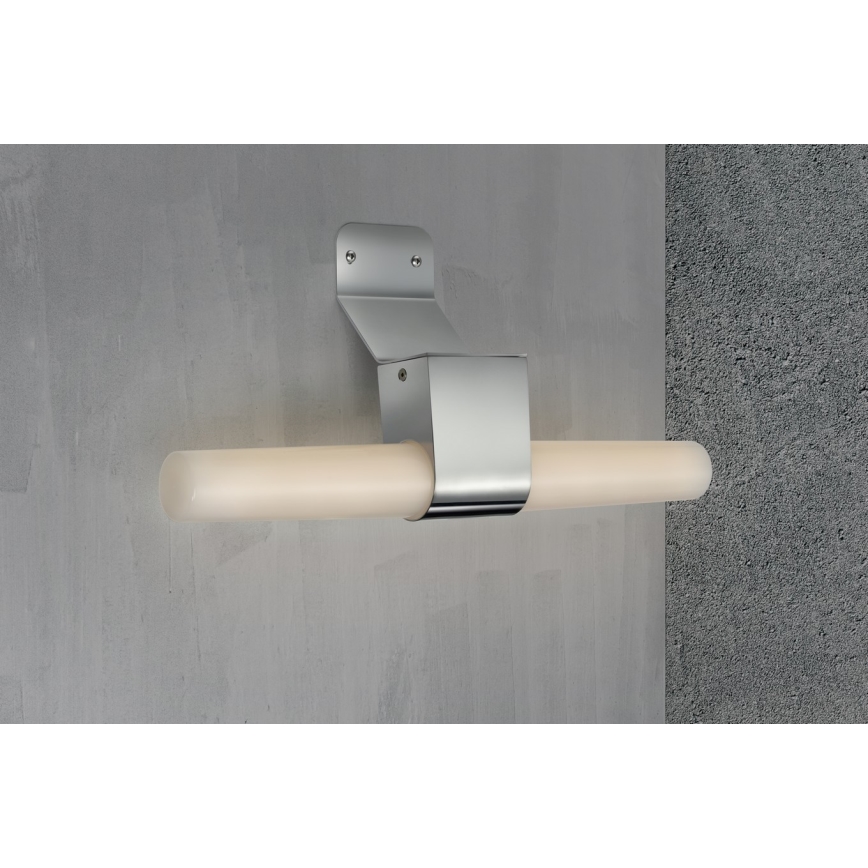 Nordlux - LED Himmennettävä kylpyhuoneen peilivalaisin HELVA LED/9,5W/230V IP44 3000/4000K CRI 90 mattakromi