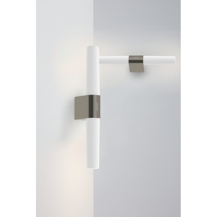 Nordlux - LED Himmennettävä kylpyhuoneen peilivalaisin HELVA LED/9,5W/230V IP44 3000/4000K CRI 90 mattakromi