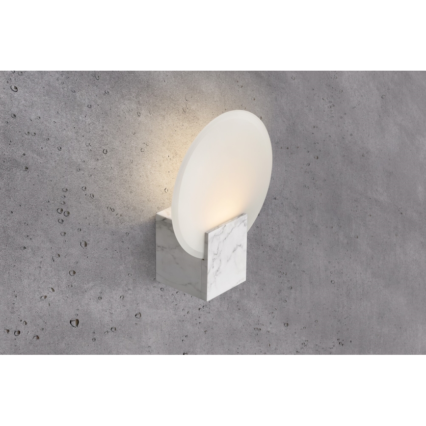 Nordlux - LED Himmennettävä kylpyhuoneen seinävalaisin HESTER LED/9,5W/230V IP44 valkoinen