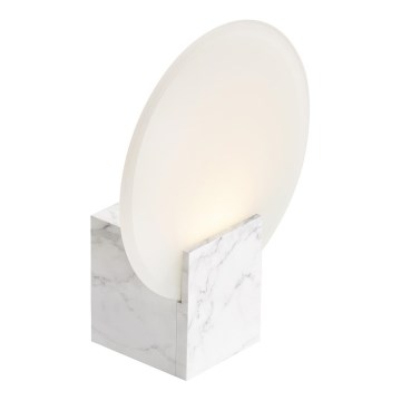 Nordlux - LED Himmennettävä kylpyhuoneen seinävalaisin HESTER LED/9,5W/230V IP44 valkoinen