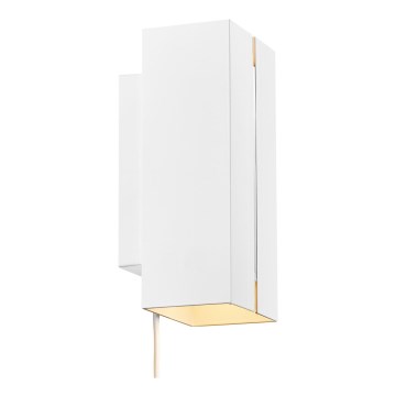 Nordlux - LED himmennettävä seinävalaisin CURTIZ 2xLED/4,5W/230V valkoinen