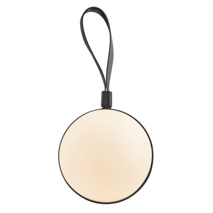 Nordlux - LED Himmennettävä ulko kannattava kevyt BRING TO-GO LED/1W/3,7V IP54 1500 mAh musta