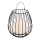 Nordlux - LED Himmennettävä ulko kannattava kevyt JIM TO-GO LED/3W/3,7V IP54 5000 mAh musta