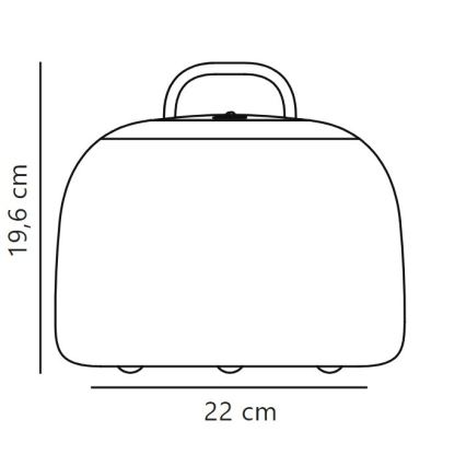 Nordlux - LED Himmennettävä ulko kannattava kevyt KETTLE TO-GO LED/4,8W/3,7V 2x2200 mAh IP65