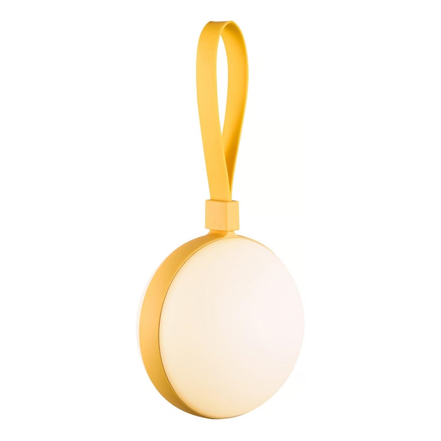 Nordlux - LED Kannettava ladattava lamppu LED/1W/3,7V IP54 1500 mAh keltainen