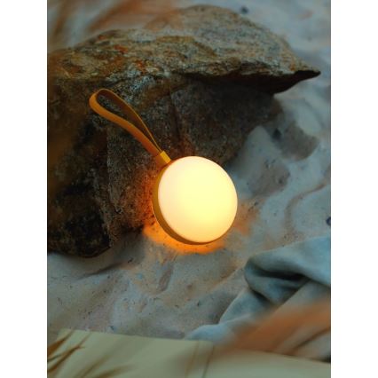 Nordlux - LED Kannettava ladattava lamppu LED/1W/3,7V IP54 keltainen