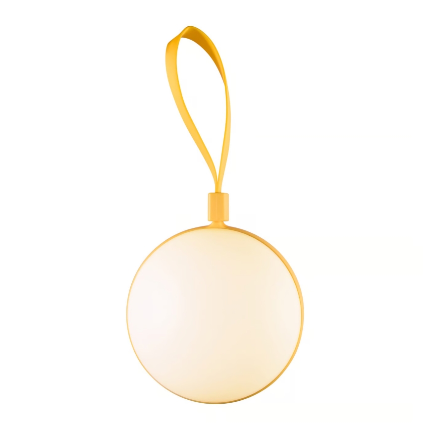 Nordlux - LED Kannettava ladattava lamppu LED/1W/3,7V IP54 keltainen