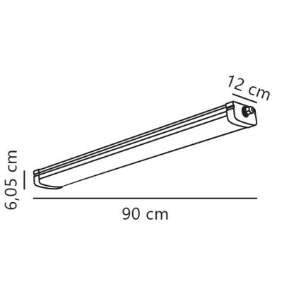 Nordlux - LED Kestävä valo BURBANK LED/31W/230V 4000K IP65