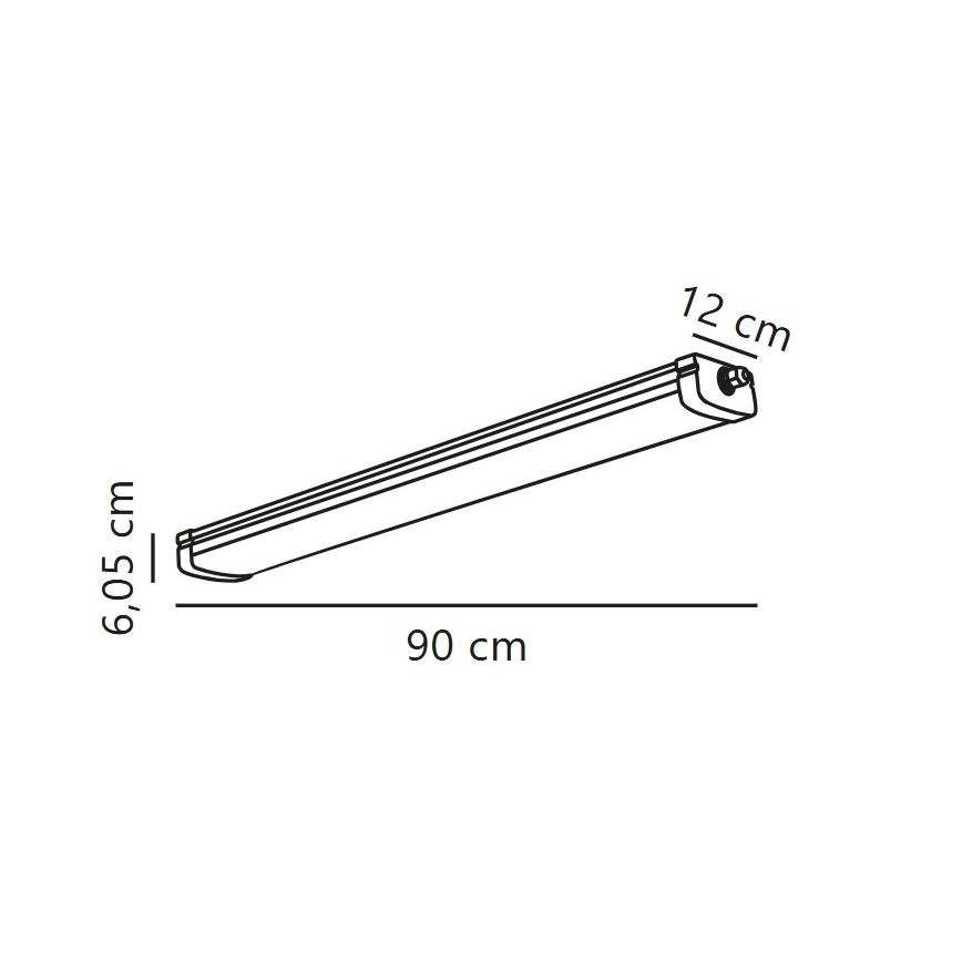 Nordlux - LED Kestävä valo BURBANK LED/31W/230V 4000K IP65