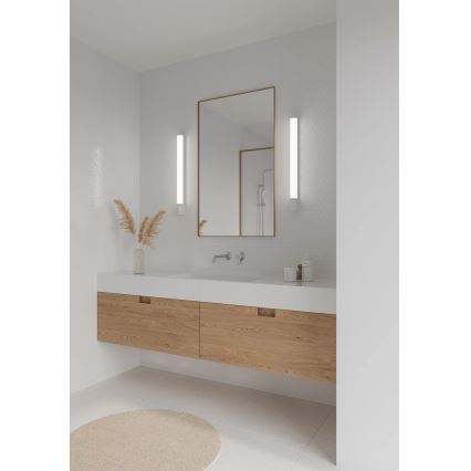 Nordlux - Kylpyhuoneen peilivalaisin pistorasialla MALAIKA LED/15W/230V IP44 68,4 cm valkoinen