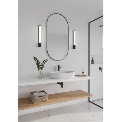 Nordlux - LED Kylpyhuoneen peilivalo MALAIKA LED/6W/230V 3000K IP44 musta