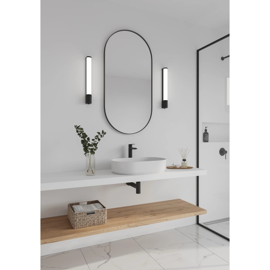 Nordlux - LED Kylpyhuoneen peilivalo MALAIKA LED/6W/230V 3000K IP44 musta