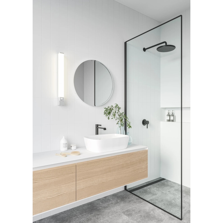 Nordlux - LED-kylpyhuoneen peilivalaisin pistorasialla SJAVER LED/15W/230V IP44 60 cm valkoinen