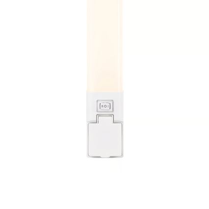 Nordlux - LED-kylpyhuoneen peilivalaisin pistorasialla SJAVER LED/15W/230V IP44 60 cm valkoinen