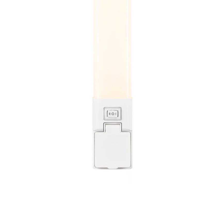 Nordlux - LED-kylpyhuoneen peilivalaisin pistorasialla SJAVER LED/15W/230V IP44 60 cm valkoinen