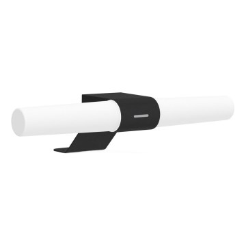 Nordlux - LED-peilivalon HELVA LED/9W/230V IP44 musta kylpyhuoneeseen