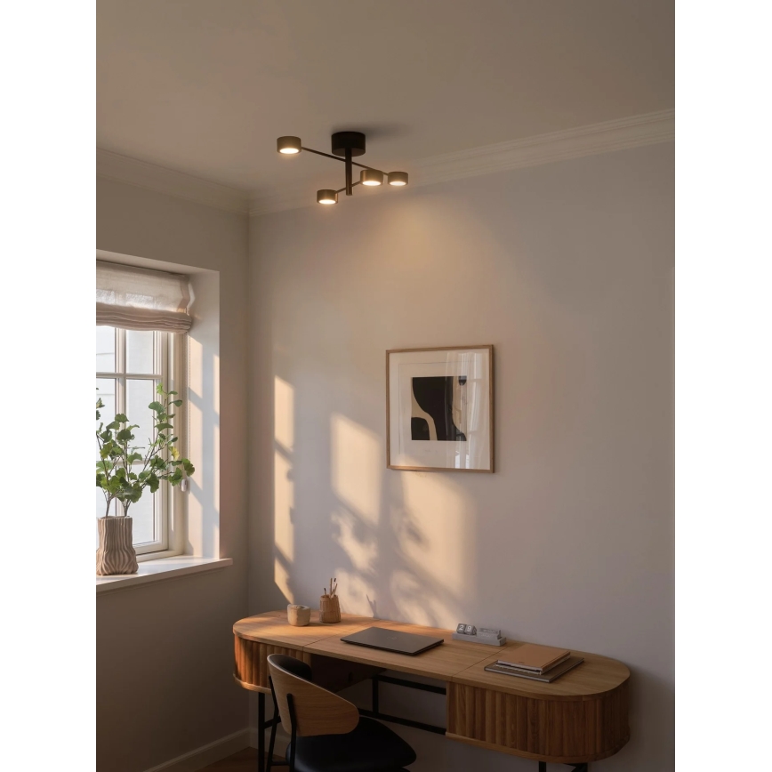 Nordlux - LED-pinta-asennettava kattovalaisin CLYDE 4xLED/4W/230V
