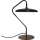 Nordlux - LED-pöytävalaisin ARTIST LED/15W/230V musta