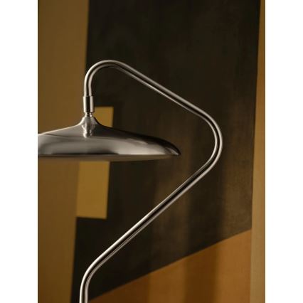 Nordlux - LED-pöytävalaisin ARTIST LED/15W/230V, ruostumaton teräs