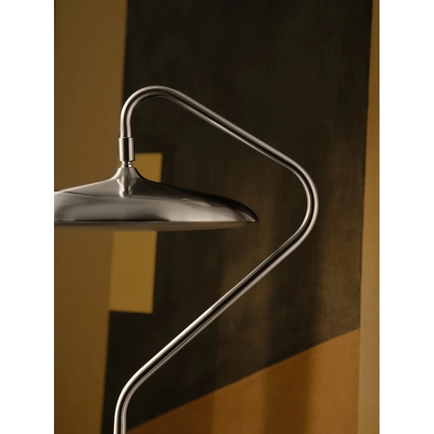Nordlux - LED-pöytävalaisin ARTIST LED/15W/230V, ruostumaton teräs