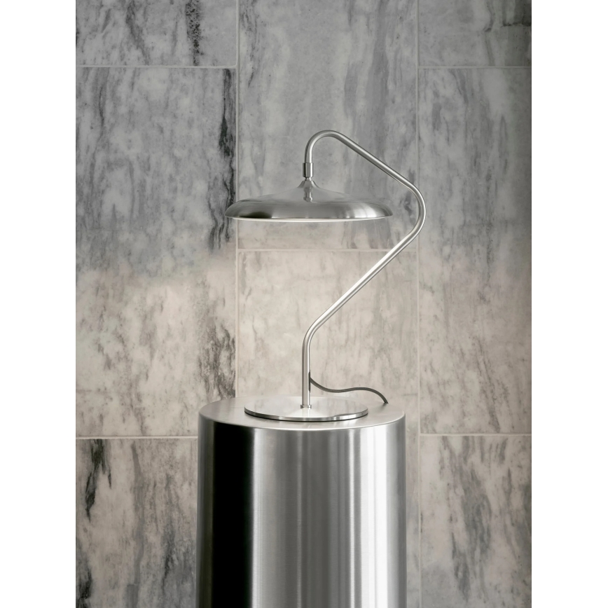 Nordlux - LED-pöytävalaisin ARTIST LED/15W/230V, ruostumaton teräs