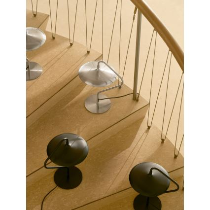 Nordlux - LED-pöytävalaisin ARTIST LED/15W/230V, ruostumaton teräs
