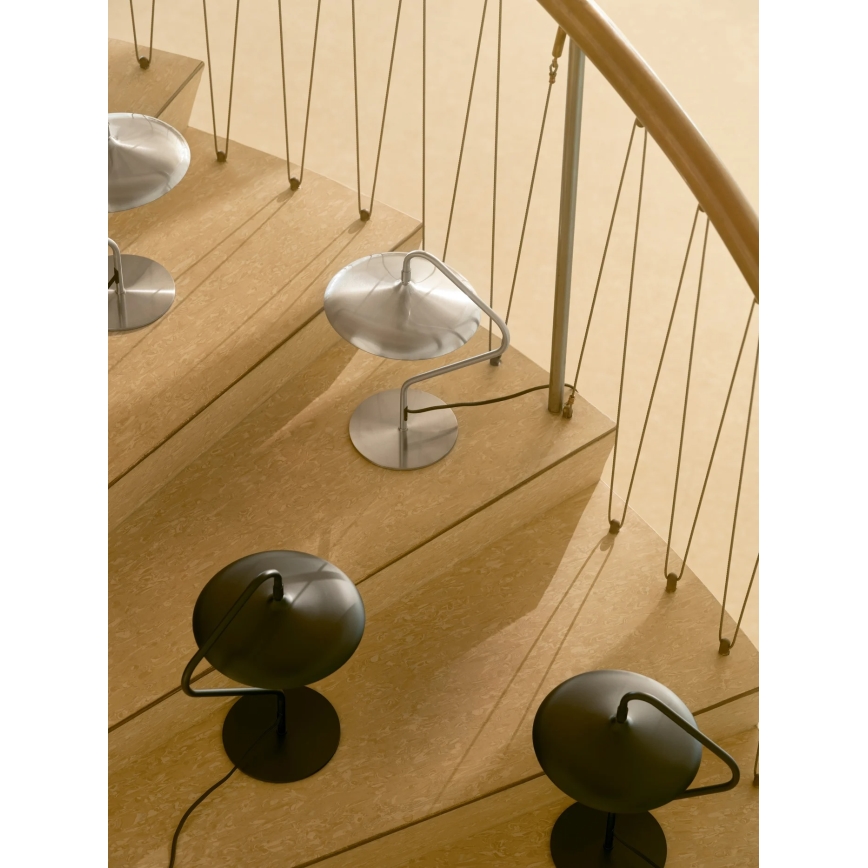 Nordlux - LED-pöytävalaisin ARTIST LED/15W/230V, ruostumaton teräs