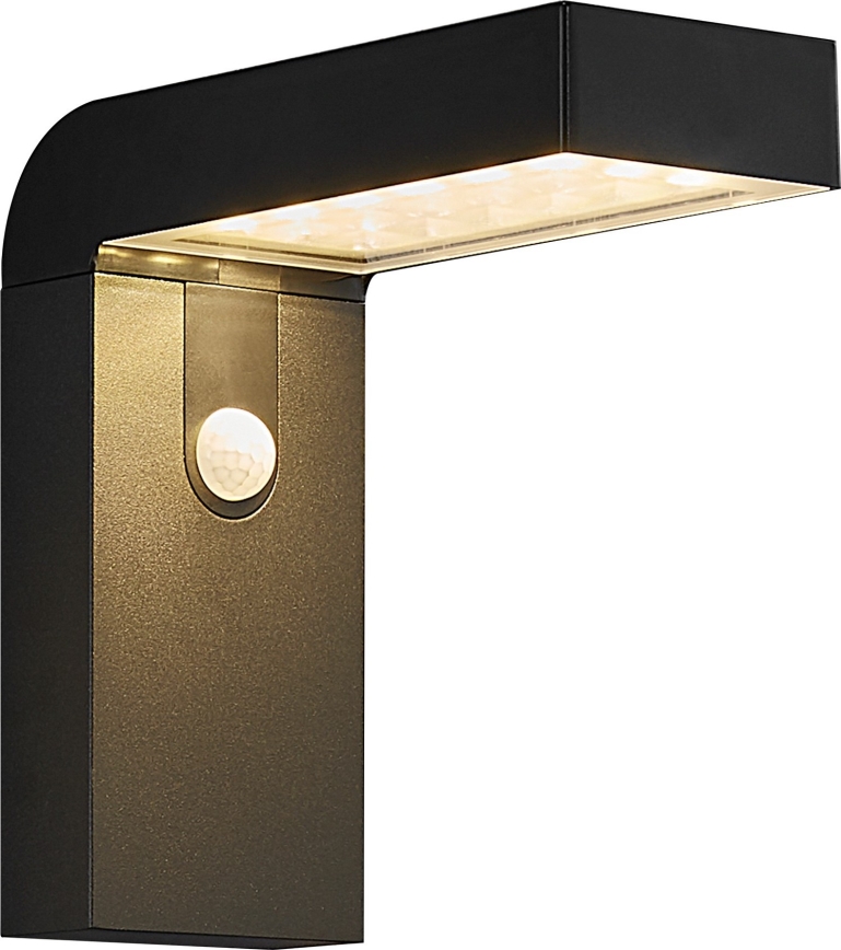 Nordlux - LED-seinäaurinkovalaisin anturilla ALYA LED/5W/3,7V IP44