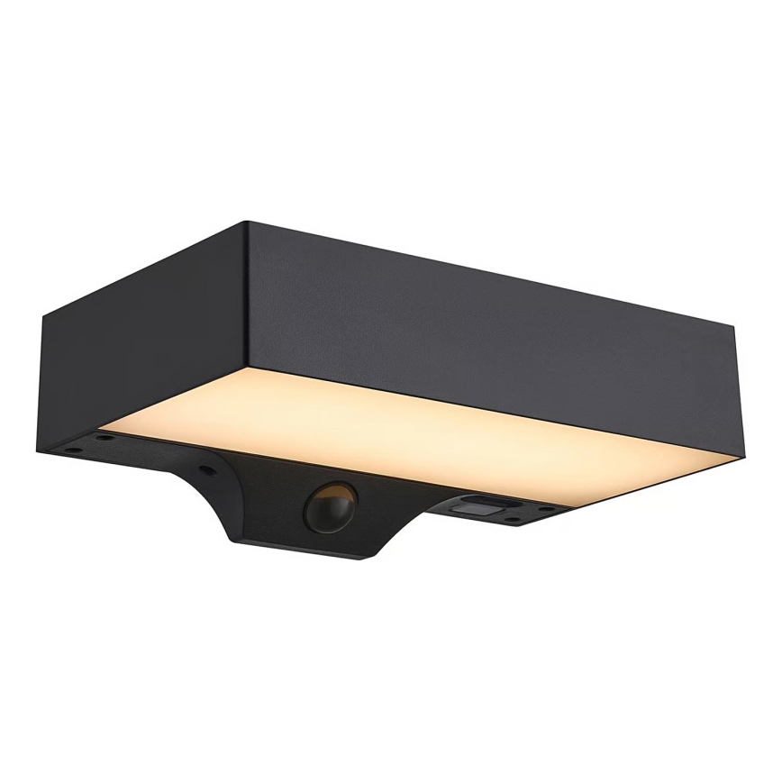 Nordlux - LED-seinäaurinkovalaisin anturilla MONAY LED/5W/5V 3000K IP44