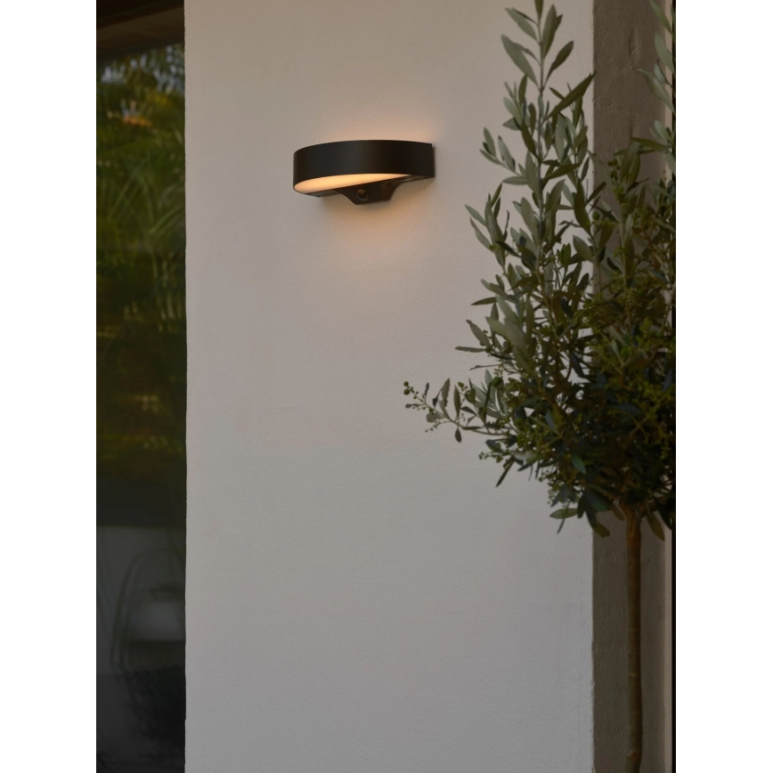 Nordlux - LED-seinäaurinkovalaisin anturilla MONAY LED/5W/5V 3000K IP44
