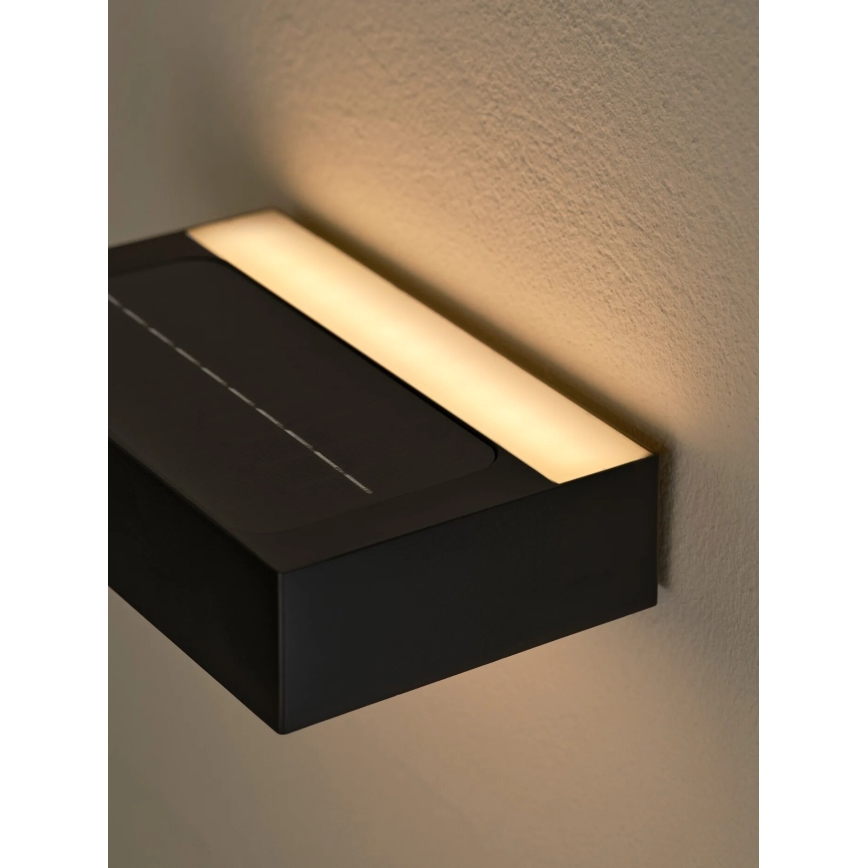 Nordlux - LED-seinäaurinkovalaisin anturilla MONAY LED/5W/5V 3000K IP44