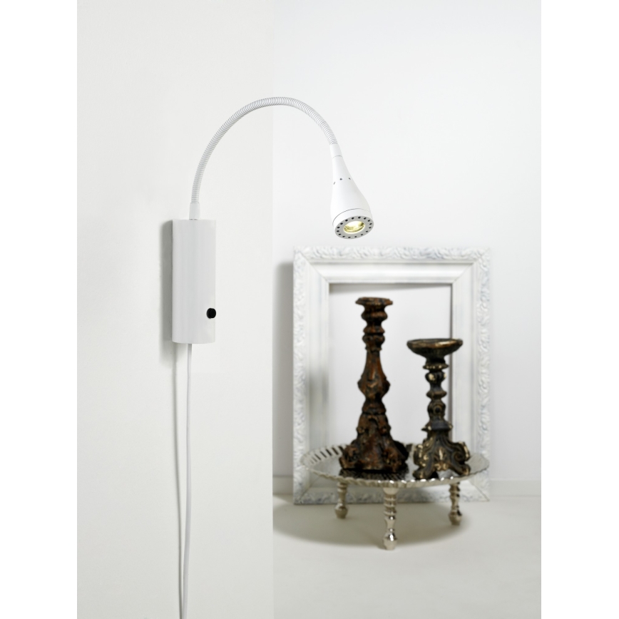 Nordlux - LED-seinävalaisin MENTO LED/3W/230V valkoinen