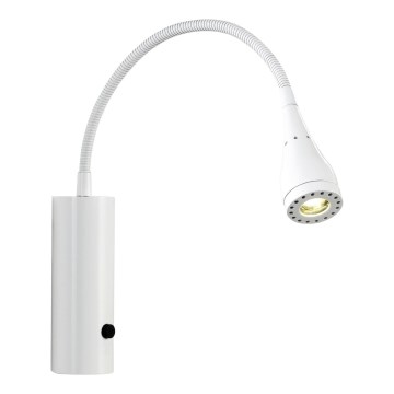 Nordlux - LED-seinävalaisin MENTO LED/3W/230V valkoinen