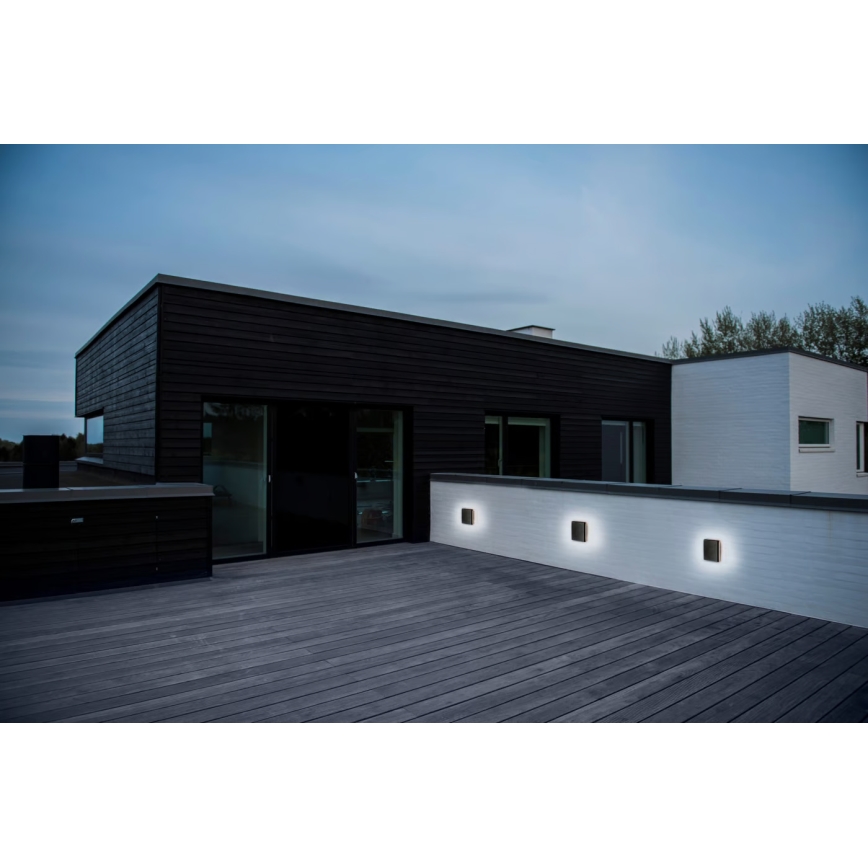 Nordlux - LED-ulkoseinävalaisin ARTEGO LED/7,2W/230V 3000K IP54 musta