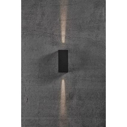 Nordlux - LED-ulkoseinävalaisin ASBOL LED/13,3W/230V 3000K IP44 musta