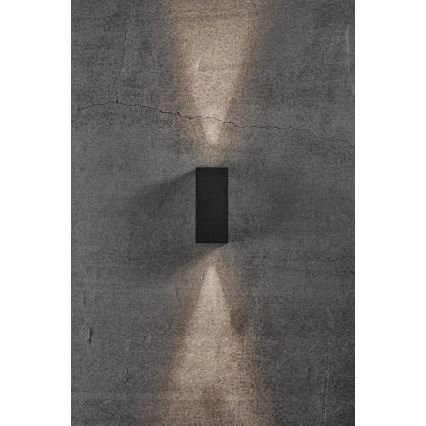 Nordlux - LED-ulkoseinävalaisin ASBOL LED/13,3W/230V 3000K IP44 musta