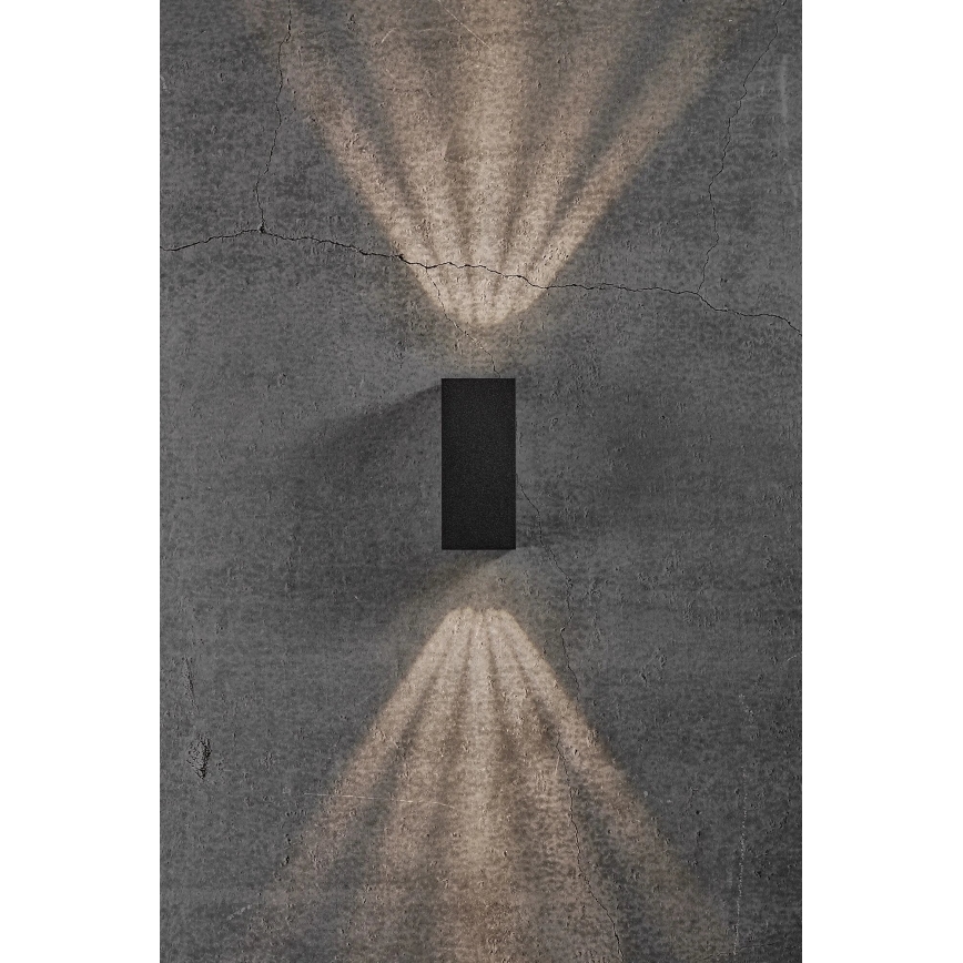 Nordlux - LED-ulkoseinävalaisin ASBOL LED/13,3W/230V 3000K IP44 musta