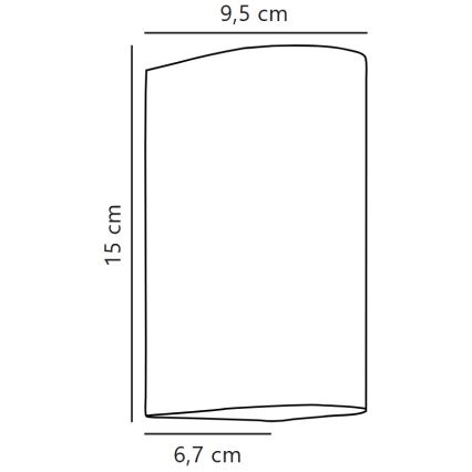 Nordlux - LED-ulkoseinävalaisin ASBOL LED/13,3W/230V 3000K IP44