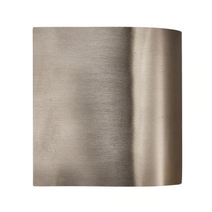 Nordlux - LED ulkoseinävalaisin CANTO 2xLED/6W/230V IP44 ruostumaton teräs