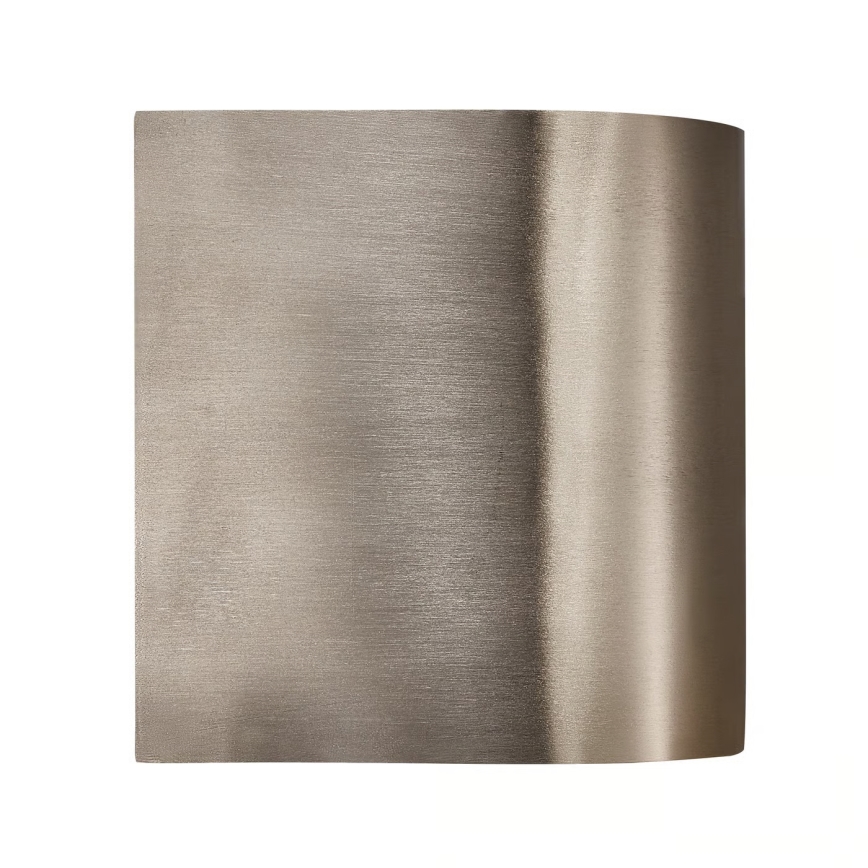 Nordlux - LED ulkoseinävalaisin CANTO 2xLED/6W/230V IP44 ruostumaton teräs