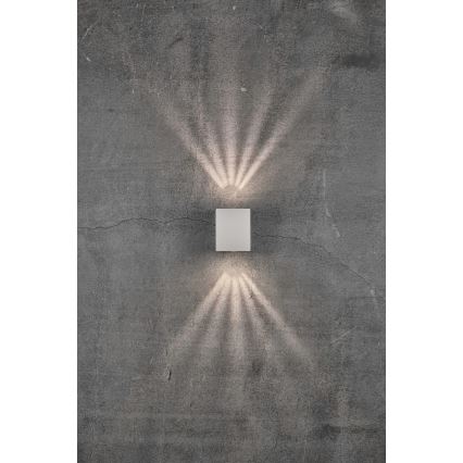 Nordlux - LED-ulkoseinävalaisin CANTO 2xLED/6W/230V IP44 valkoinen