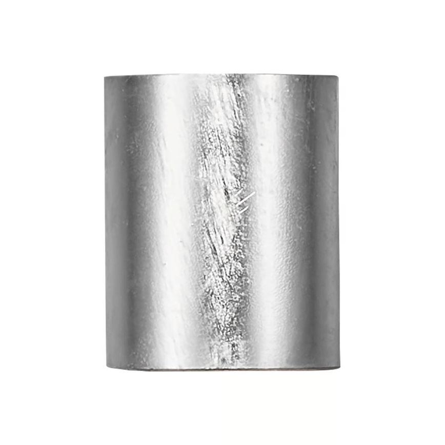 Nordlux - LED-ulkoseinävalaisin CANTO 2×LED/6W/230V IP44 hopea