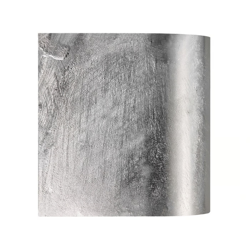 Nordlux - LED-ulkoseinävalaisin CANTO 2×LED/6W/230V IP44 hopea
